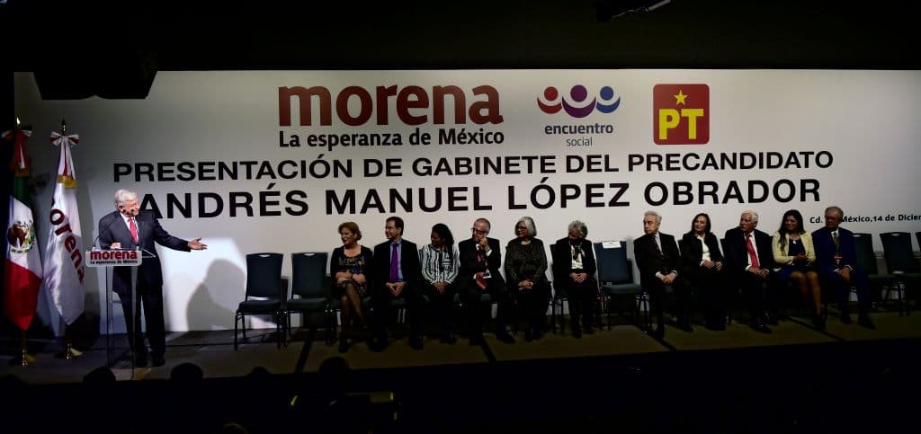 Este sería el gabinete de Andrés Manuel López Obrador si ganara las presidenciales de 2018.