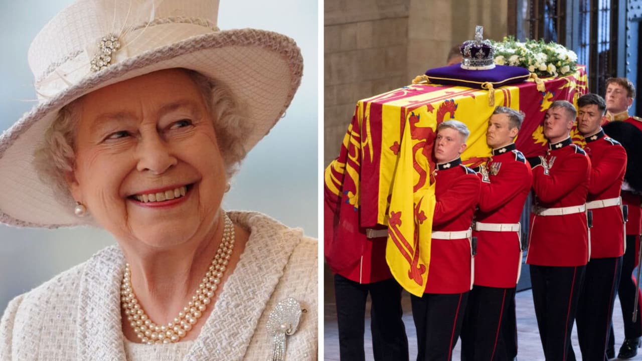 Así es en realildad el ataúd de la reina Isabel II