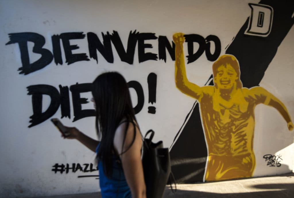 Culiacán siempre recordará cuando Maradona dirigió a los Dorados de Sinaloa.