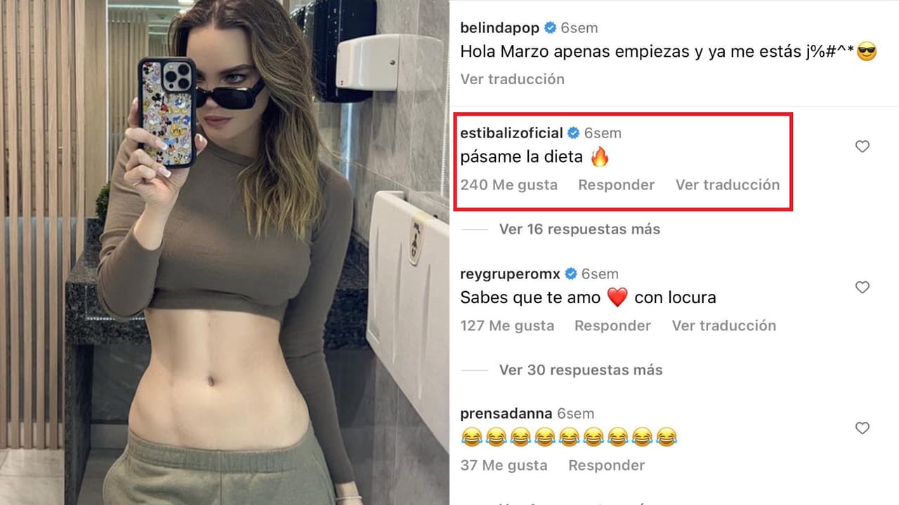Estibaliz Badiola suele dejarle mensajes a Belinda a través de Instagram.