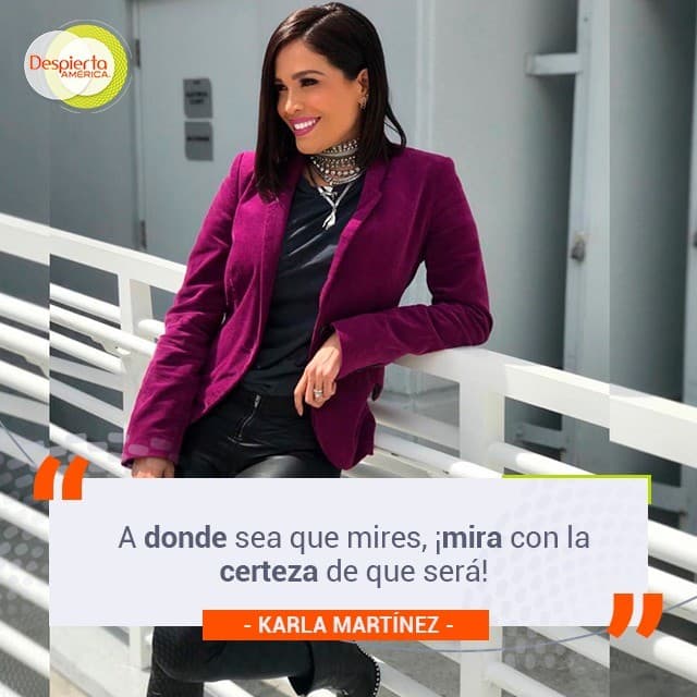 La autodeterminación, confianza y conocimiento son clave para Karla Martínez.