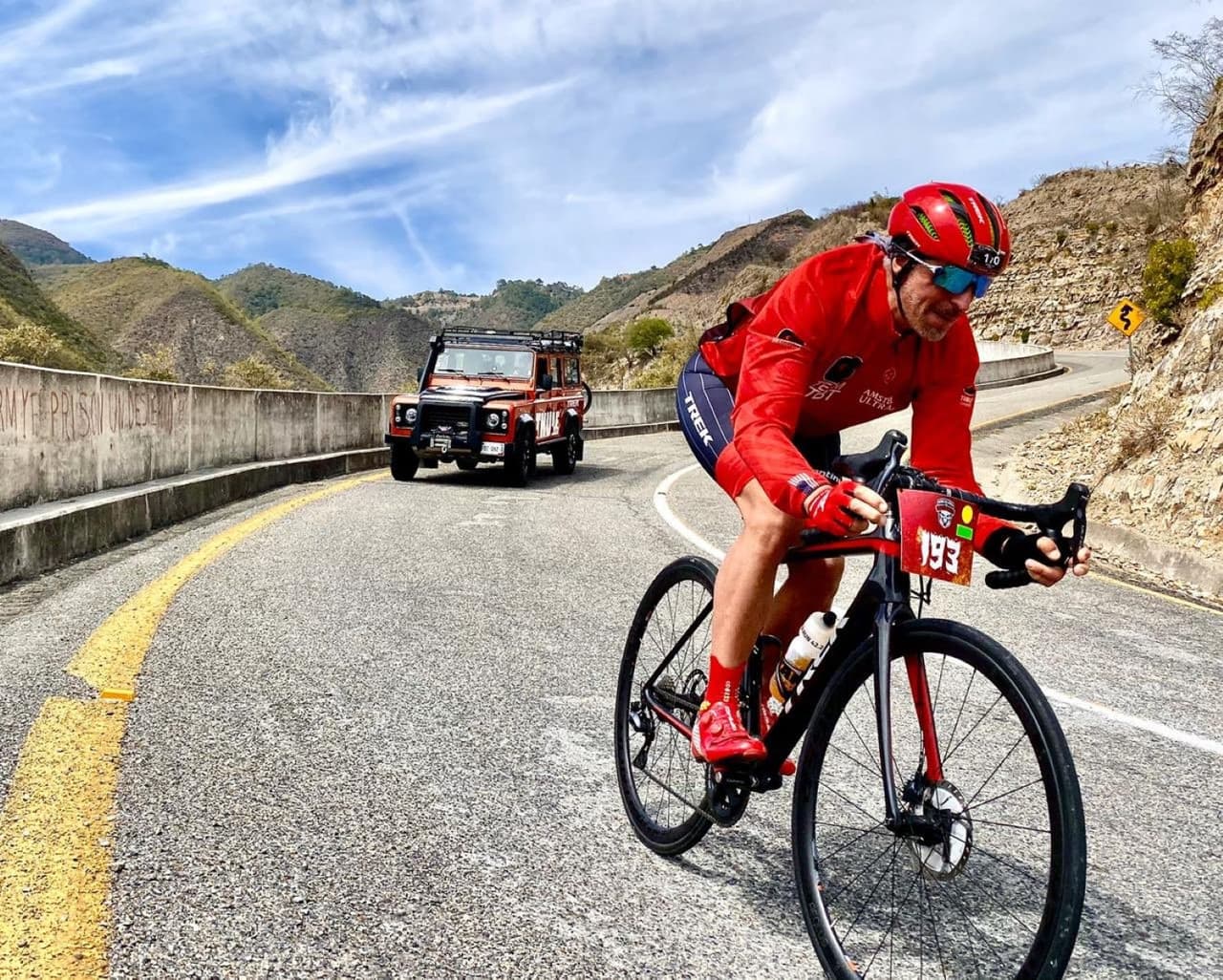 Luis Álvarez cumplió el reto del ironman con causa