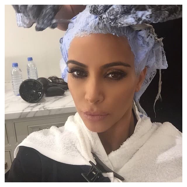 La mujer de Kanye West ya ha probado con este look algunas veces.