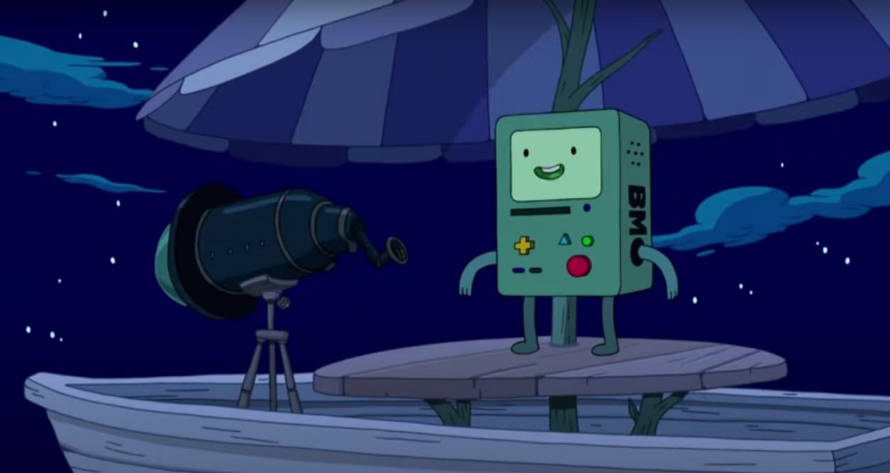 Otro personaje de la comunidad que apareció en la animación fue BMO, el cual era de género fluído.