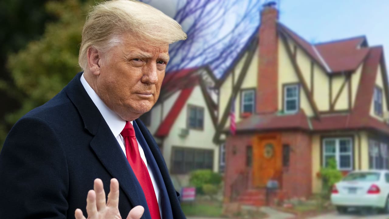 La casa donde creció Donald Trump será subastada apenas deje el cargo de presidente de Estados Unidos