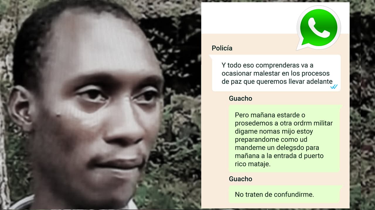 Los WhatsApp entre un policía y el disidente de las FARC buscado por matar al equipo periodístico de Ecuador