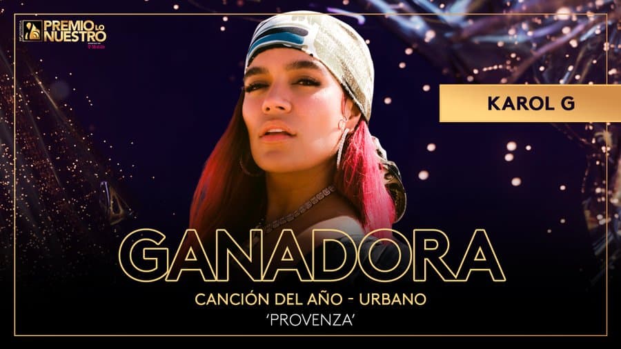 Karol G ganadora