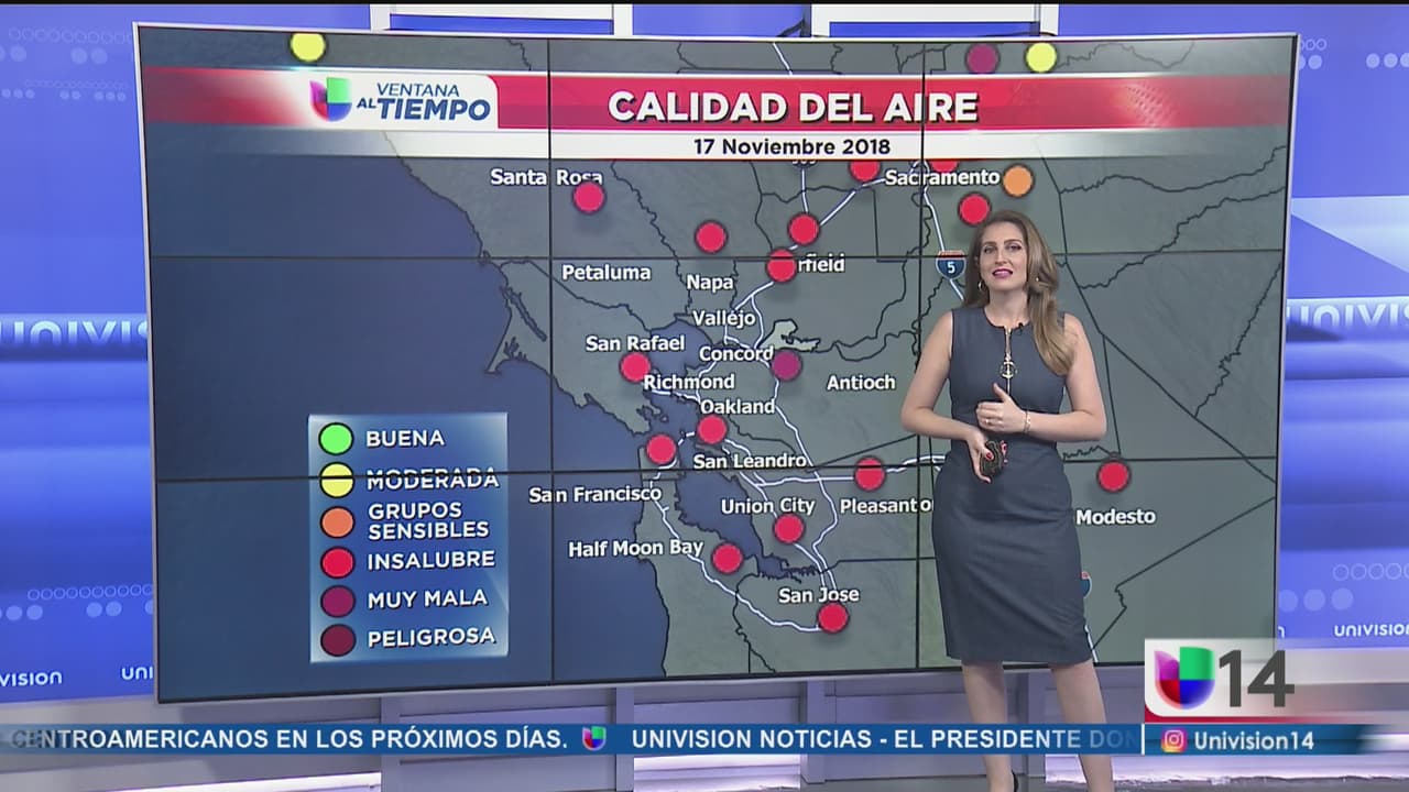 Continuará la alerta por mala calidad del aire en el Área de la Bahía