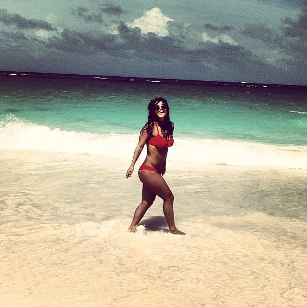 Con 23 años, María Elena está enfocadaa brillar sobre los escenarios.