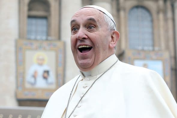 La expresión del pontífice ante los fieles reunidos en la plaza de San Pedro.