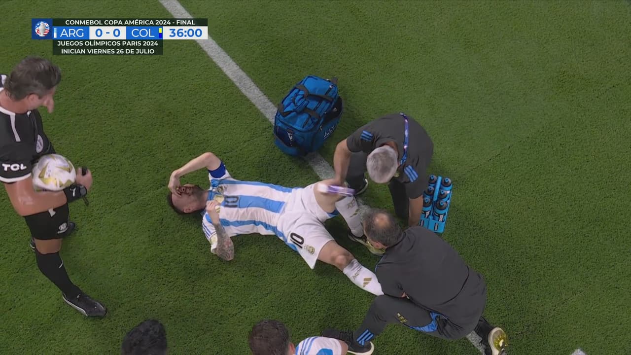 Messi da fuerte susto a Argentina en la Final de la Copa América