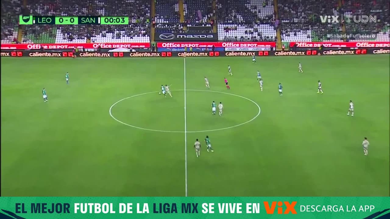 ¡Inicia el partido! León vs Santos en la Jornada 7 del Clausura 2026