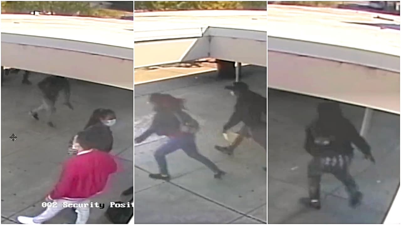 Video muestra momento en el que dos pistoleros entran a disparar en una escuela de Oakland