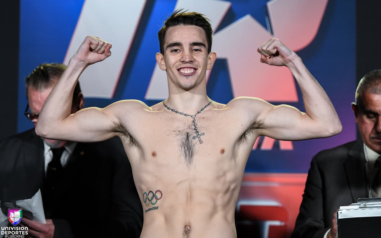 Michael Conlan, la promesa de Irlanda, e Ibon Larrinaga pelearán a ocho rounds en peso pluma.