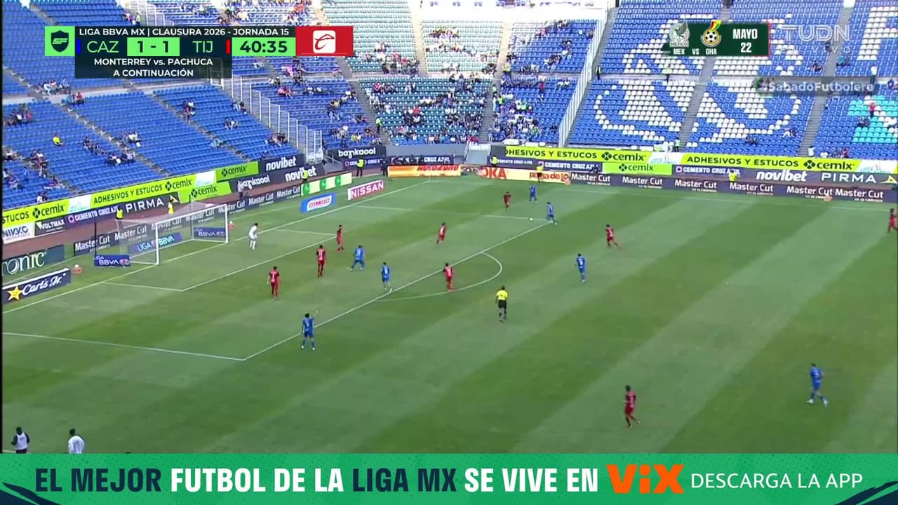 ¡DOBLE OCASIÓN DE LA MÁQUINA! ¡Cruz Azul lo intenta pero Toño Rodríguez se mantiene sólido en el fondo!