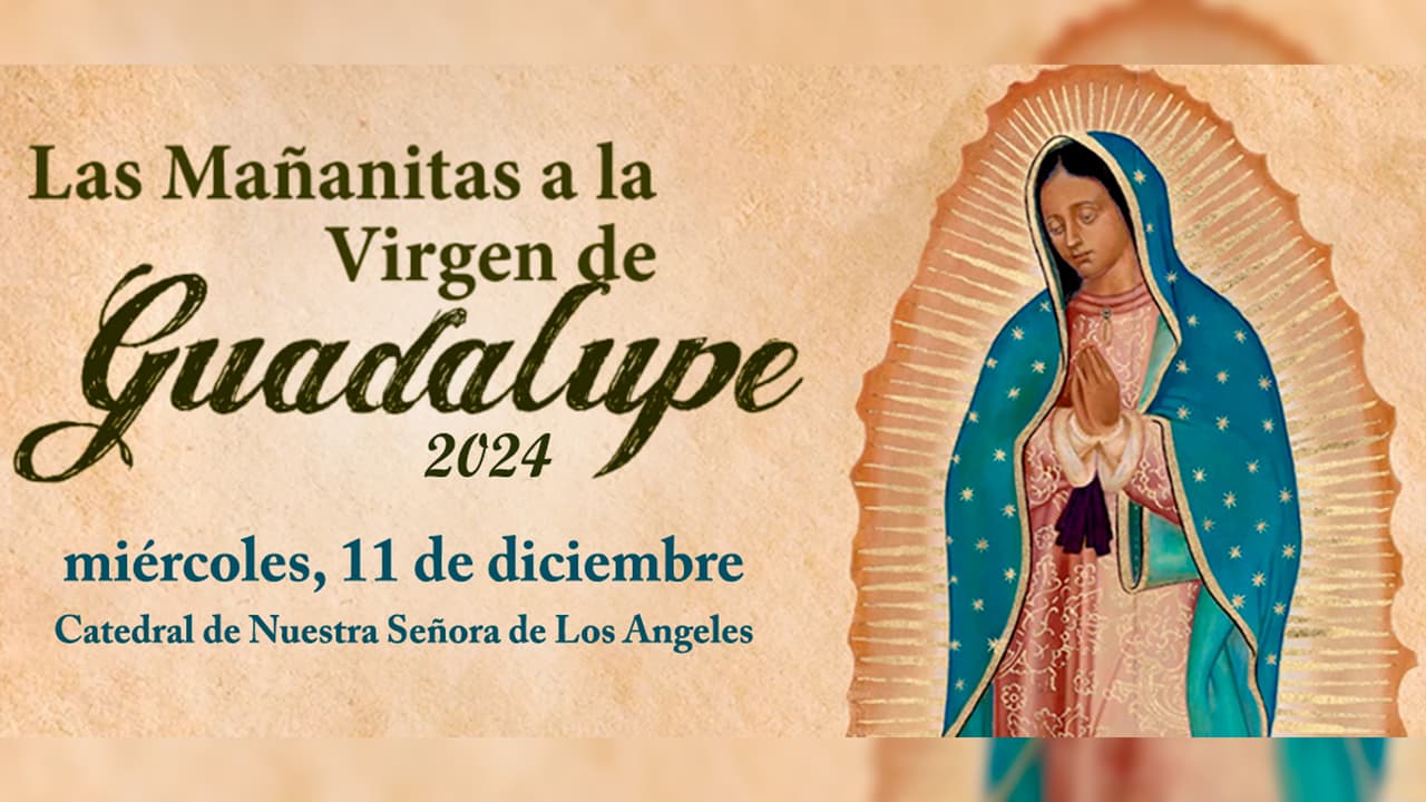 Festividades en honor a la Virgen de Guadalupe en la Catedral de Los Ángeles