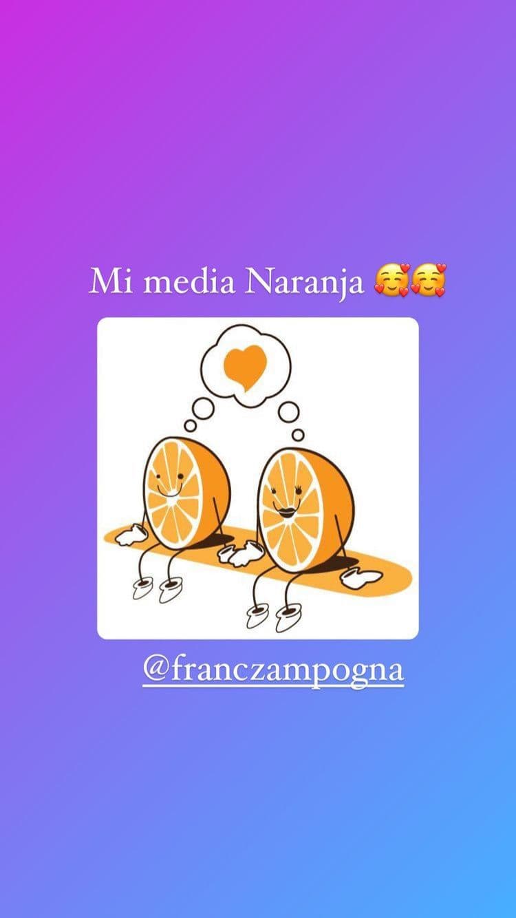 Más enamorada que nunca, la exreina de belleza quiso hacer público este día tan especial para ella y para Francesco.