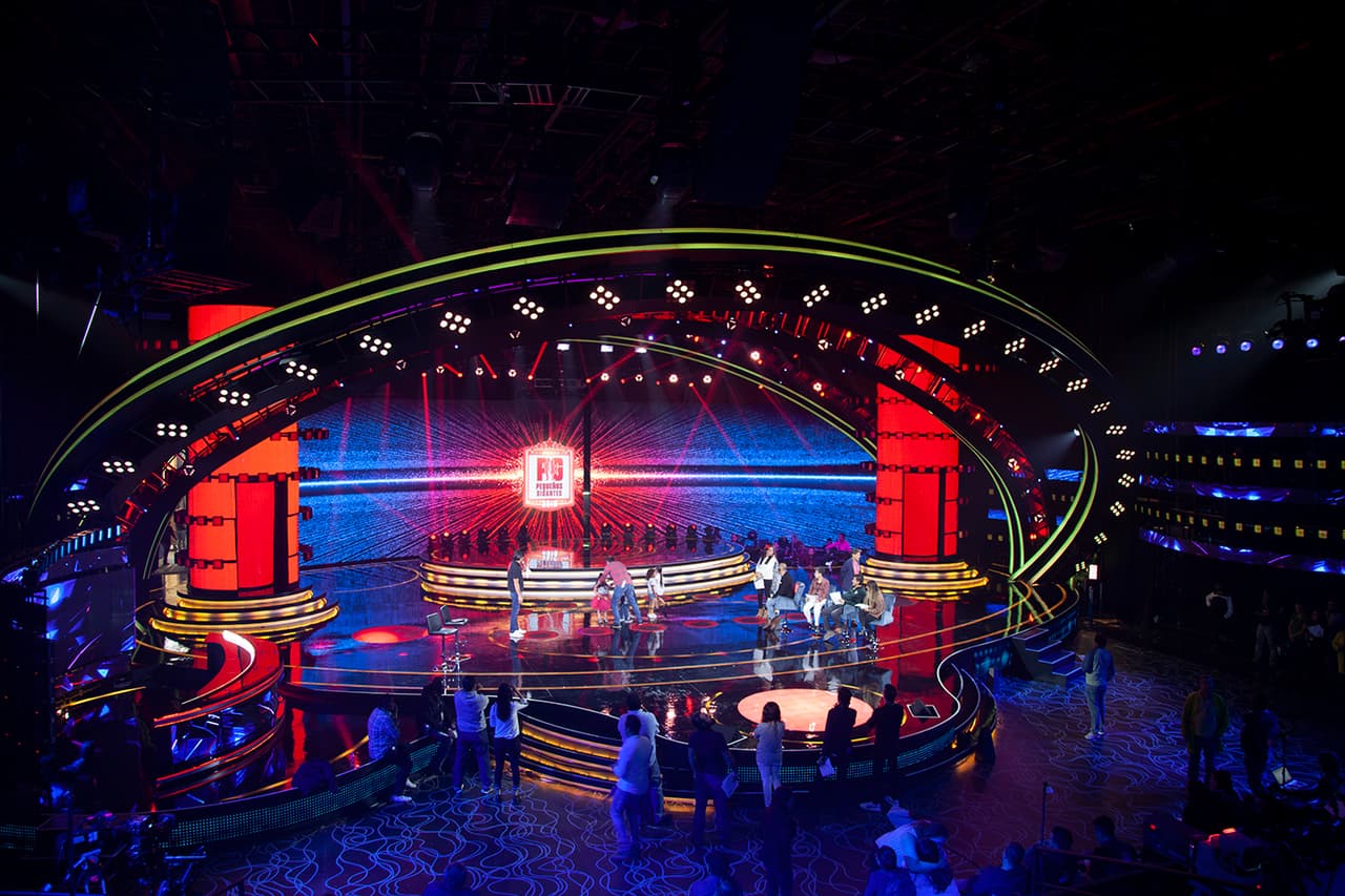 El decorado es verdaderamente sorprendente.