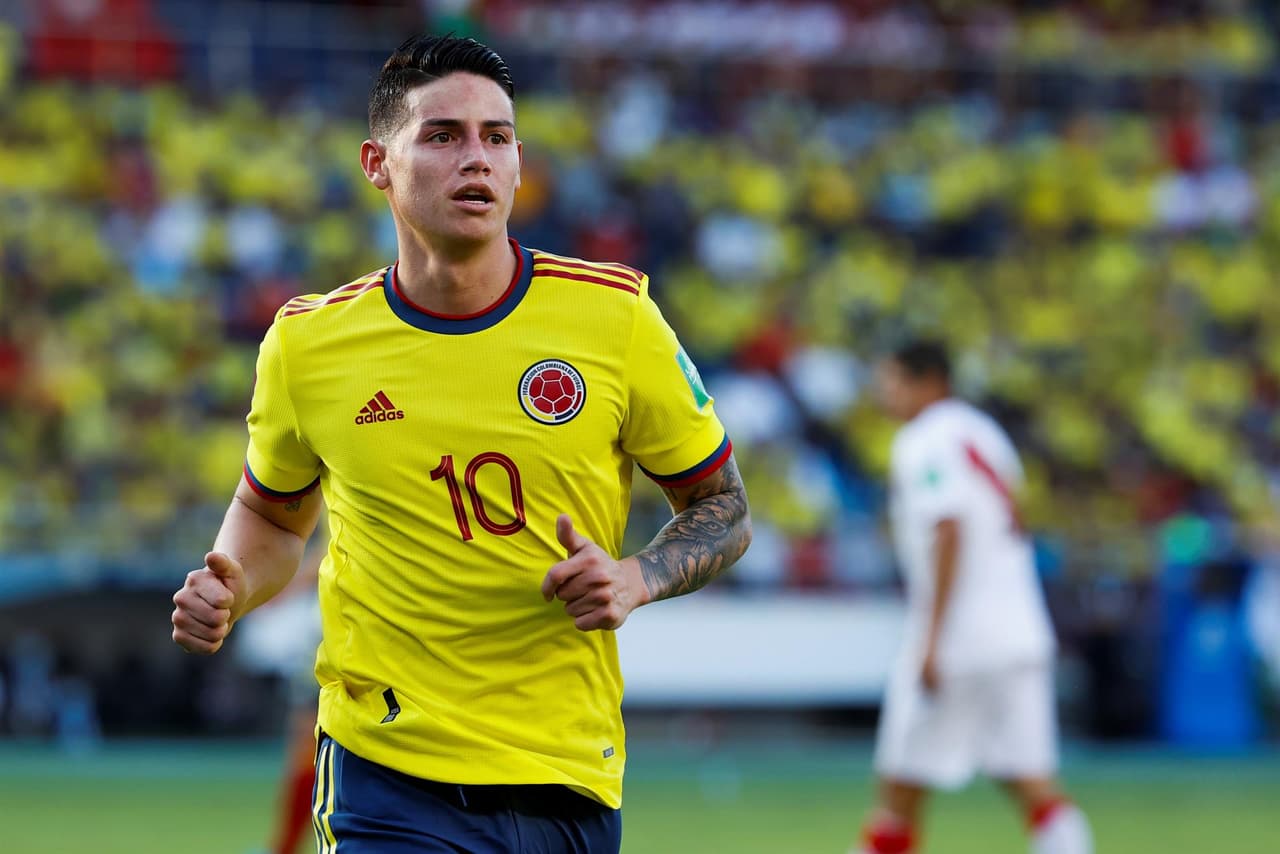 El día que llega James Rodríguez a México