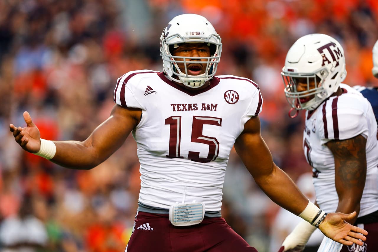 <i># 1 <b>MYLES GARRETT</b> – DE | Texas A&M</i> 
<br>