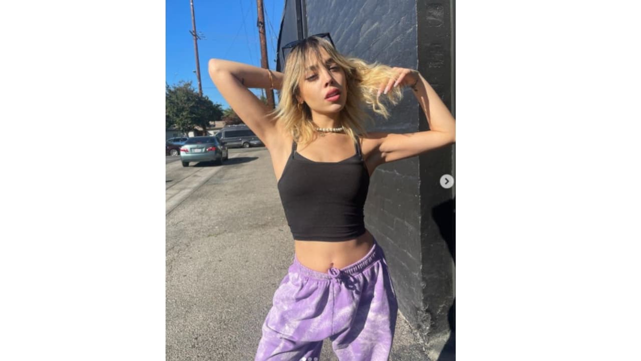 Danna Paola en crop top