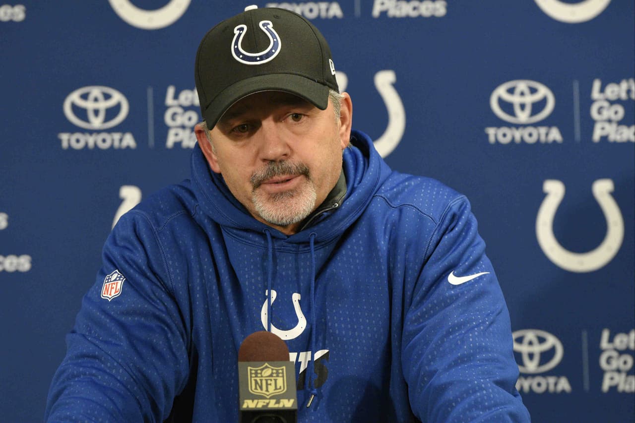 A Chuck Pagano no le preocupa ser despedido al final de temporada