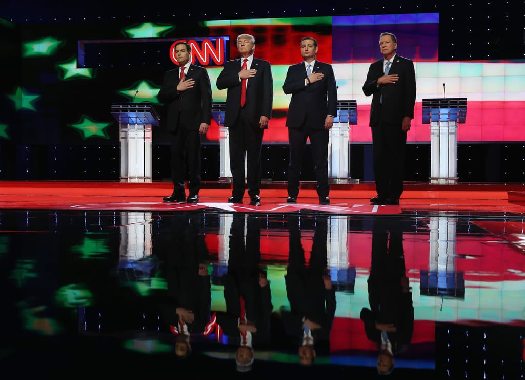 La cordialidad, la ovación y el tema ausente en el debate republicano de Miami