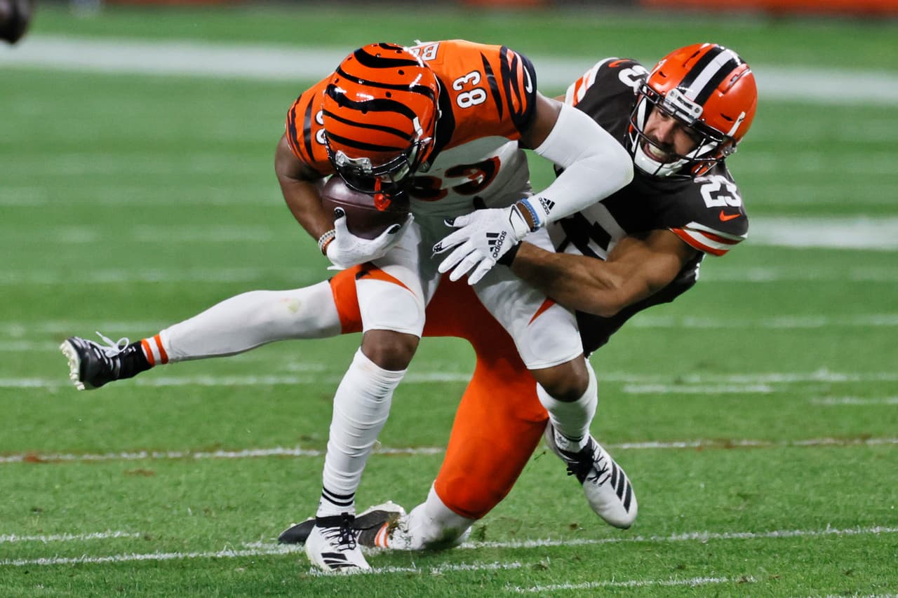 Los Cincinnati Bengals se quedan cortos y caen 30 - 35 frente a los Cleveland Browns.