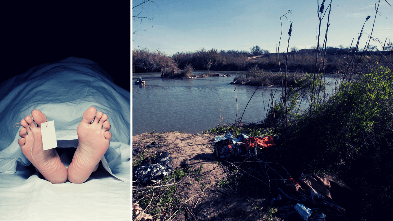 Lloran muerte de niño migrante que se ahogó en el Río Bravo al tratar de llegar a Texas