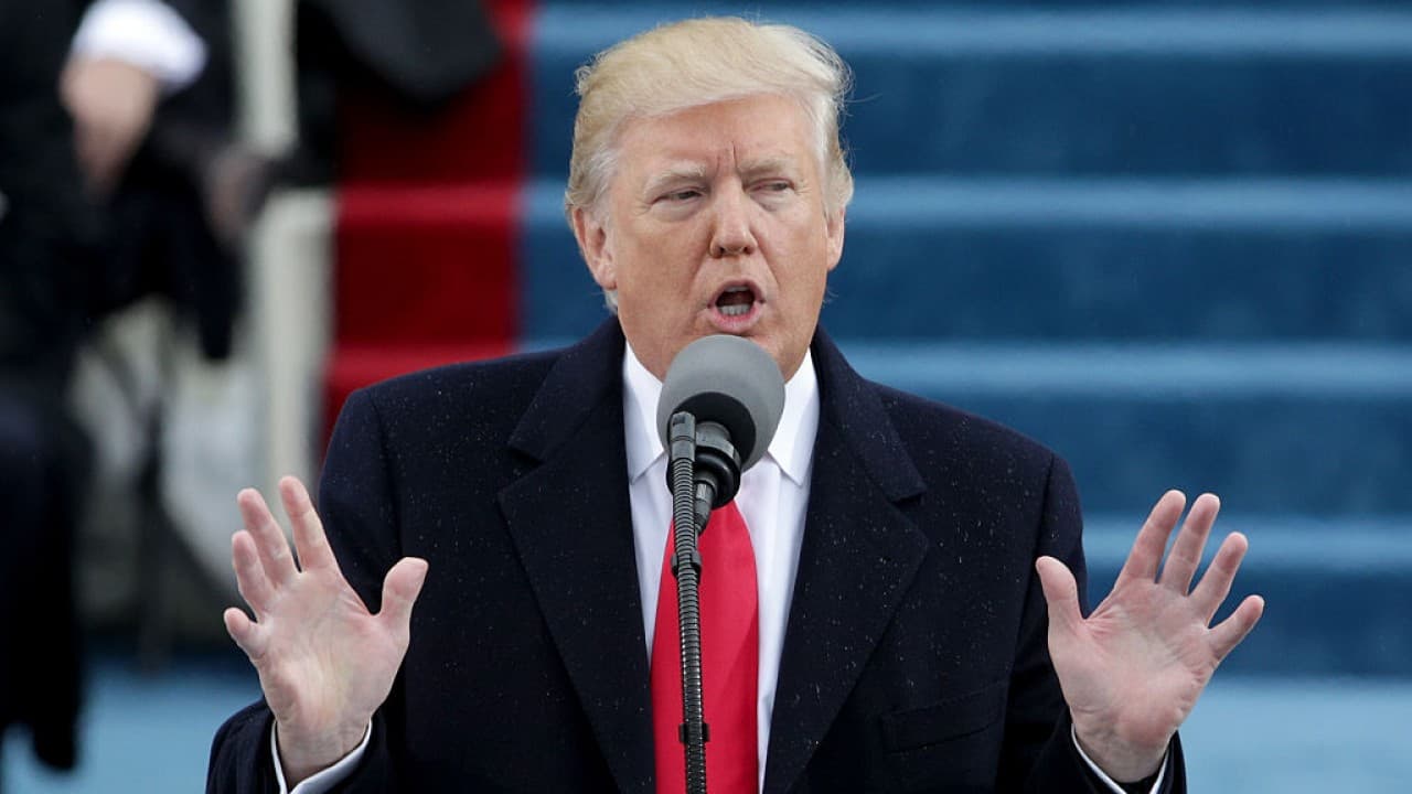 "EEUU primero" y "el poder para el pueblo" promete Donald Trump en un discurso con tintes populistas