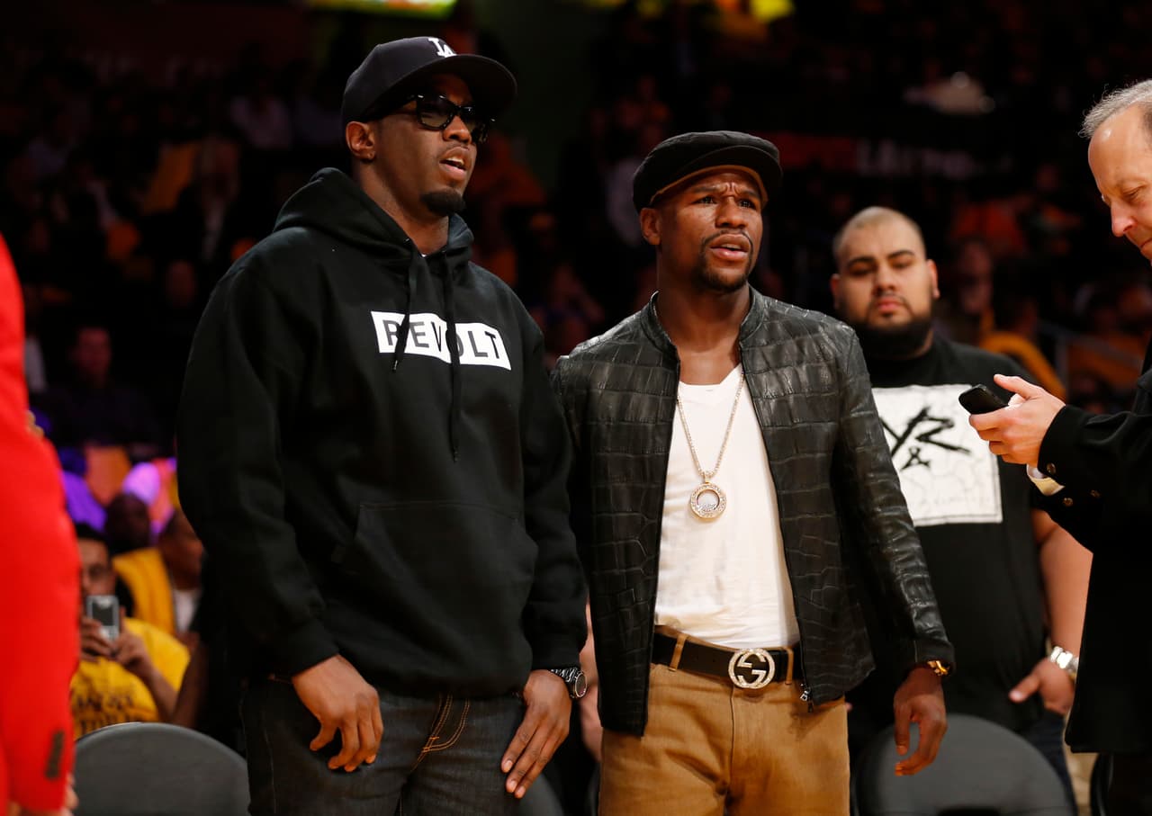 El rapero Diddy ha compartido con Mayweather anteriormente y está confirmado como asistente para el 26 de agosto.
