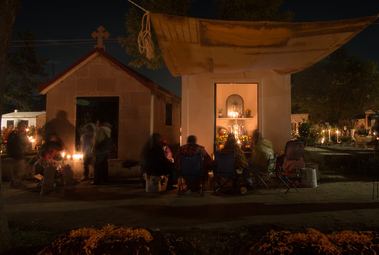 Día de Muertos en San Gregorio. Cortesía de Francisco Cañedo.