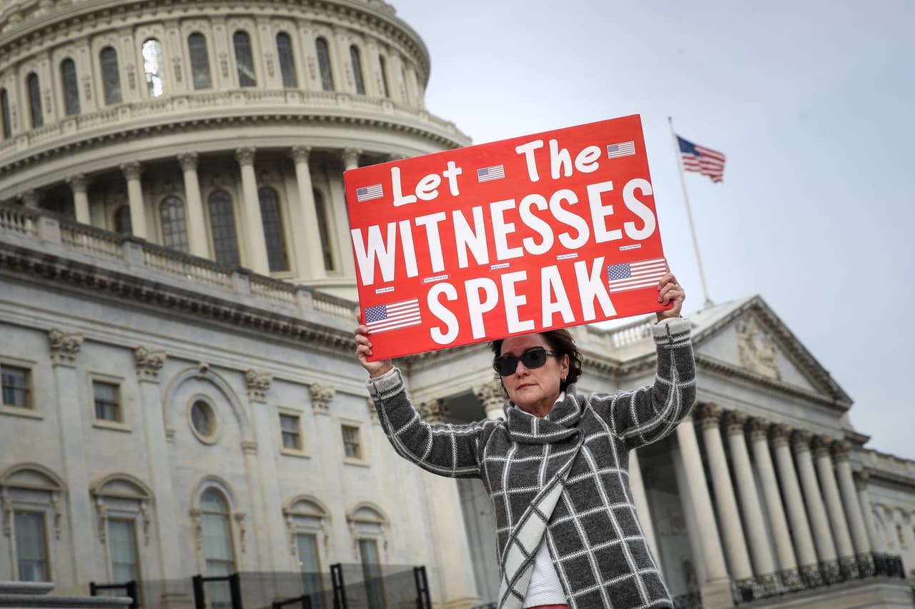 ¿Juicio sin testigos?: los próximos pasos en el proceso contra Trump en el Senado