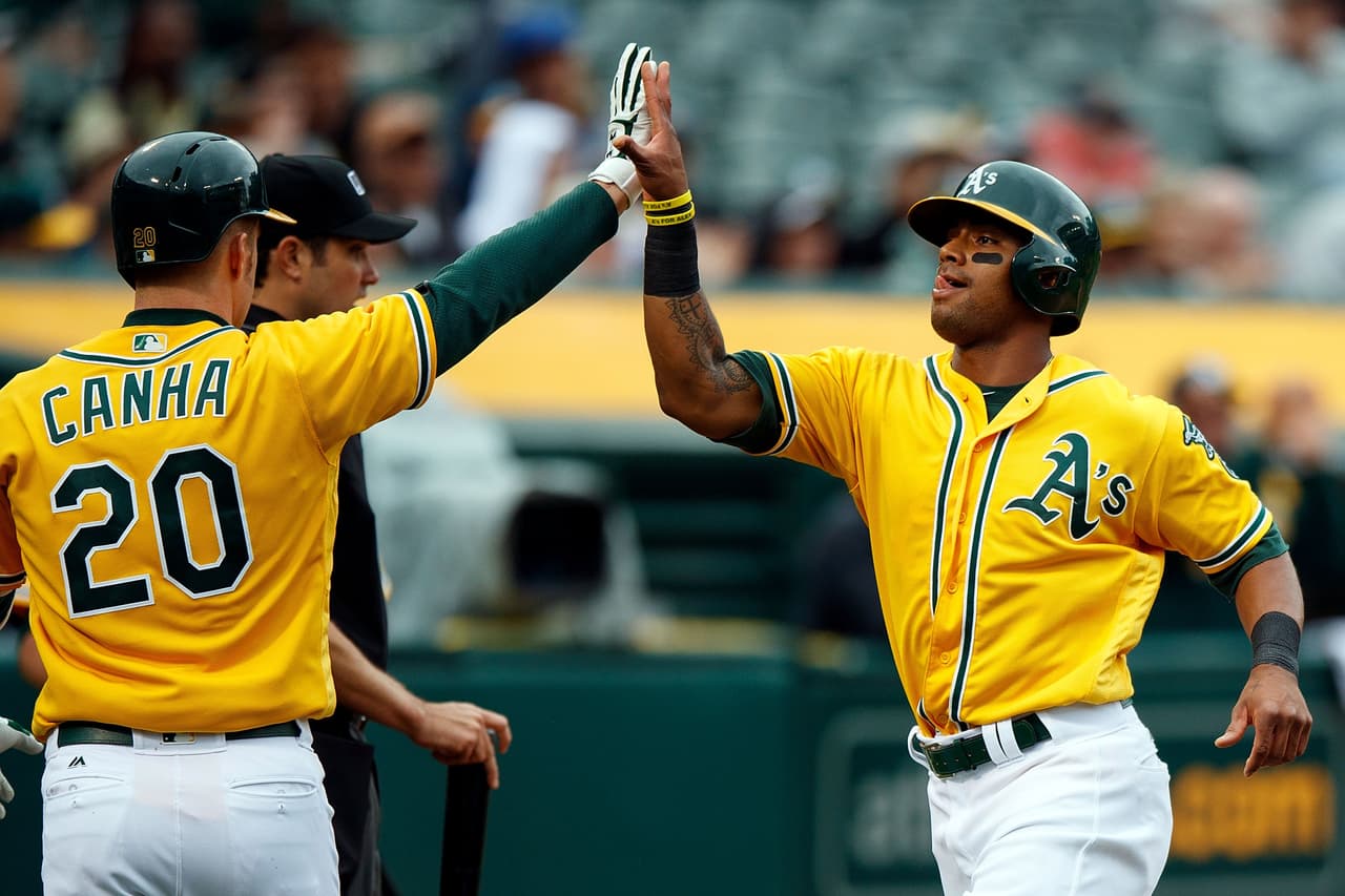 LAA 1 – 5 OAK: Khris Davis produjo su tercer carrera de la temporada. Batea para .417 en los primeros juegos de la campaña.