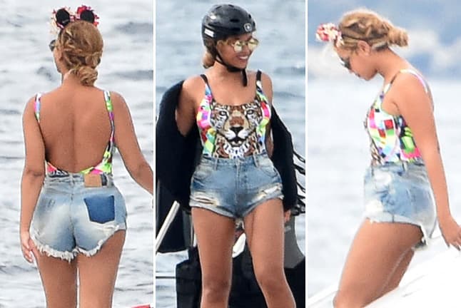 Parece que Beyoncé abusó en los últimos días de los postres y otras peligrosas calorías, pues la cantante se dejó ver con unas libras extras.