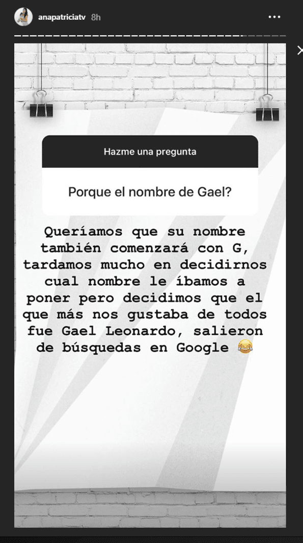 La conductora respondió a preguntas de sus seguidores en Instagram.