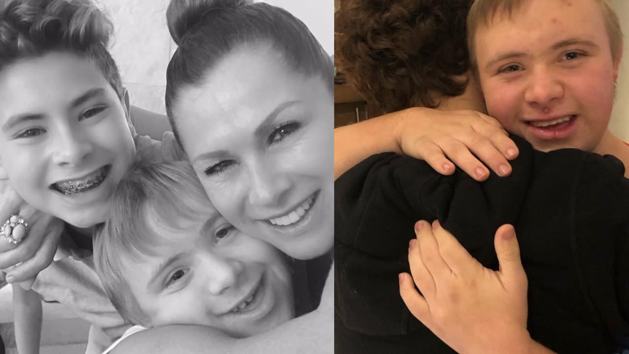 Estas son algunas fotos que Lety Calderón publicó con su hijo Luciano.