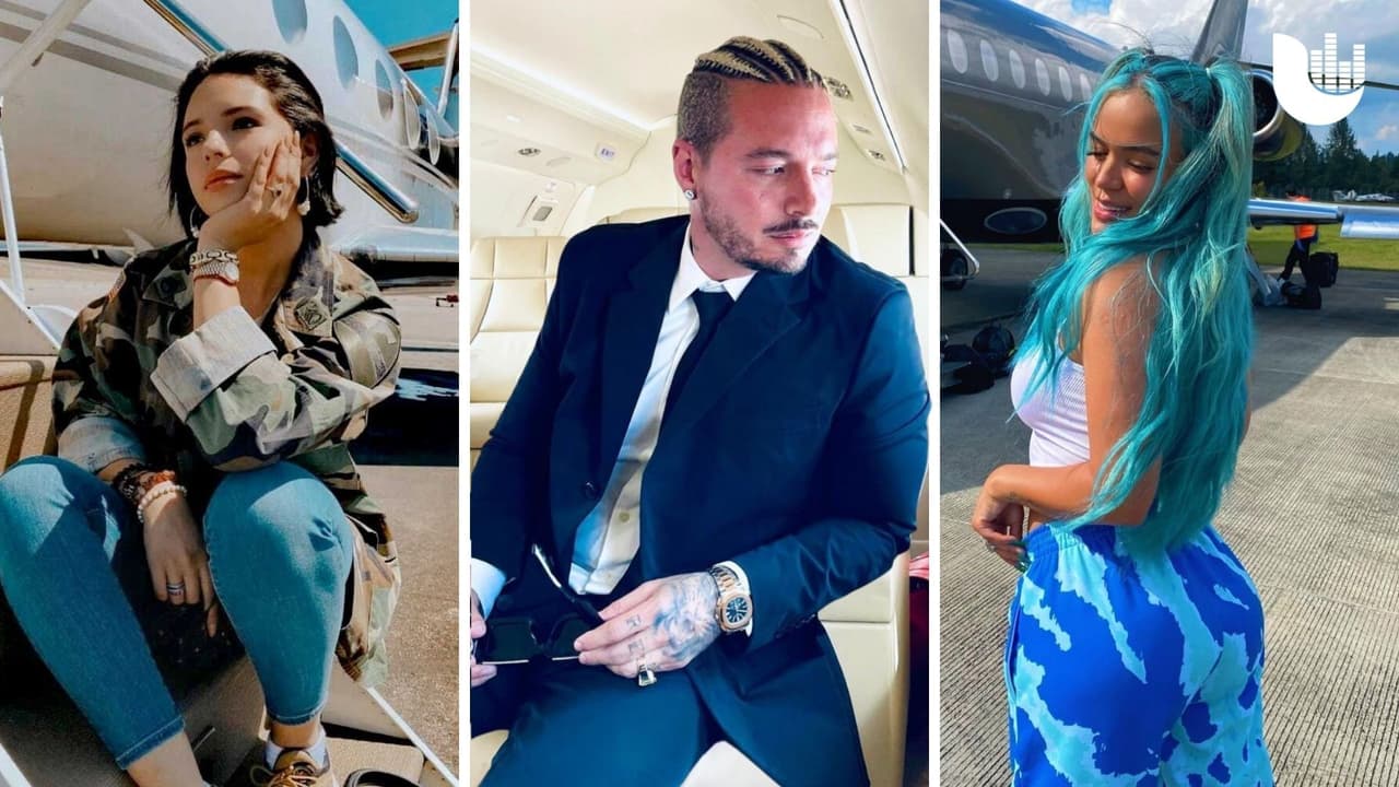✈️ Los aviones privados de Karol G, J Balvin, Ángela Aguilar y otros famosos