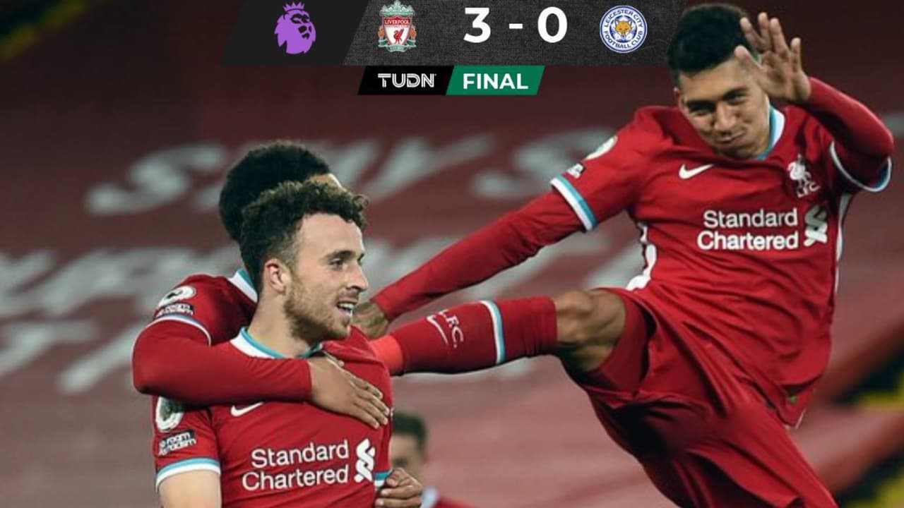 Liverpool golea al Leicester y se pone colíder de la Premier League