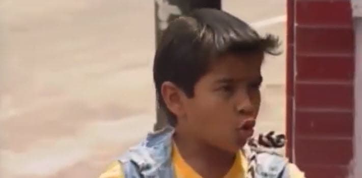 Tenía 11 años cuando formó parte de la recordada telenovela. Hoy luce muy distinto. 
<br>