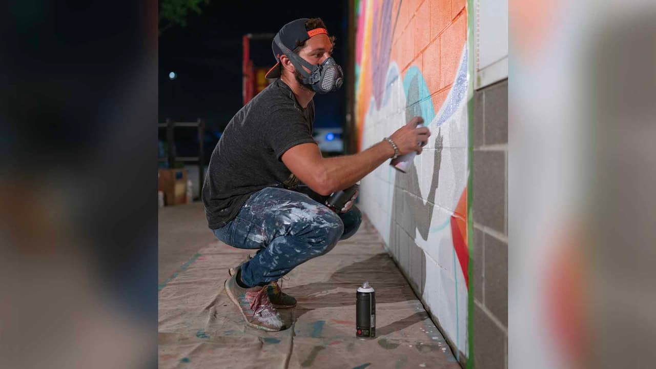 El mural número siete fue para celebrar el campeonato de la Liga Americana.