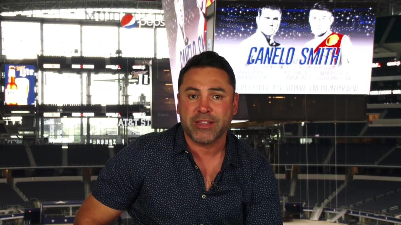 Óscar de la Hoya habla de la pelea de “Canelo”