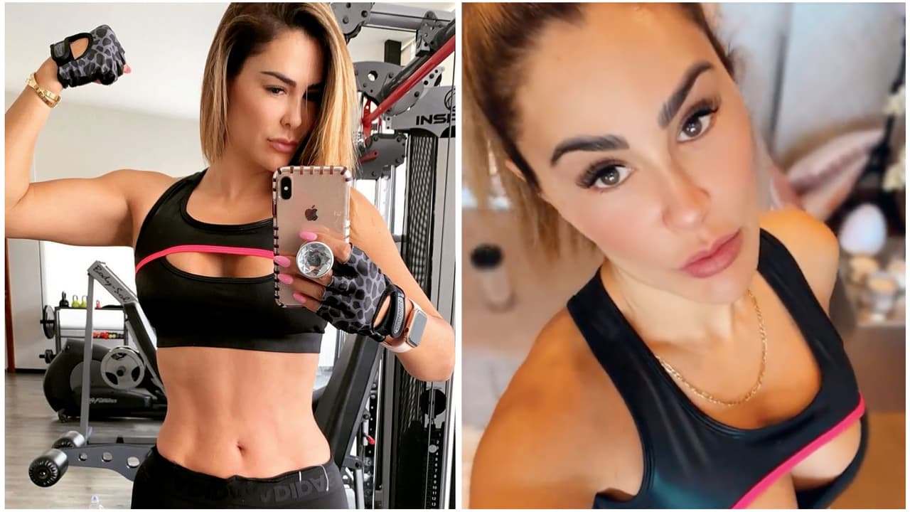 Si no puedes ir al ‘gym’, Ninel Conde tiene una buena rutina para no descuidarte en Navidad