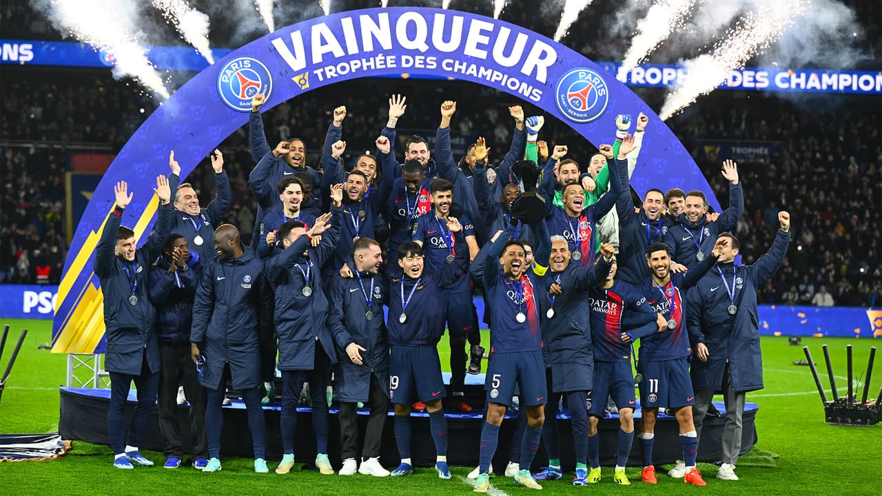 PSG alza el título de la Supercopa de Francia tras vencer al Toulouse