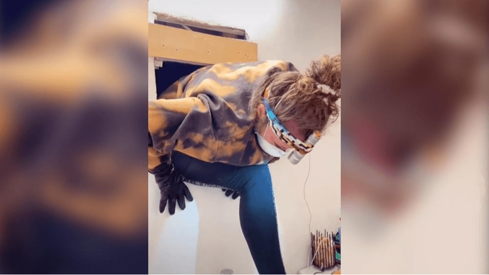 Video viral: mujer descubre algo espeluznante en su apartamento de NYC y lo graba todo