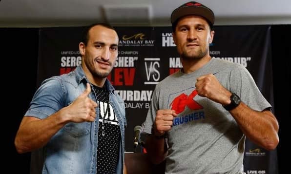 Sergey Kovalev y Nadjib Mohammedi dieron conferencia de prensa