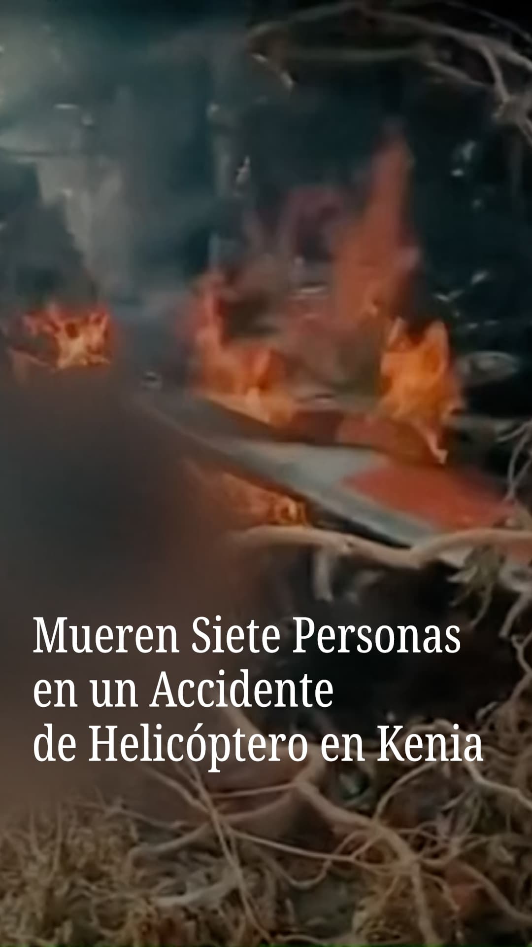Mueren siete en un accidente de helicóptero en Kenia