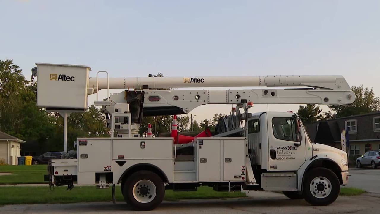 El reestablecimiento de la electricidad a todas las zonas afectadas por las tormentas en Indiana podría tomar una semana más