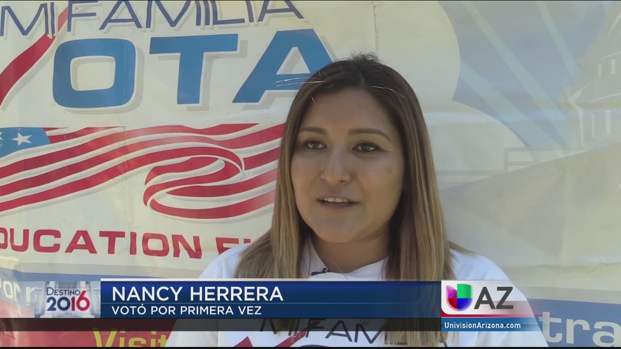 Más votantes y menos colas en las primarias de Arizona