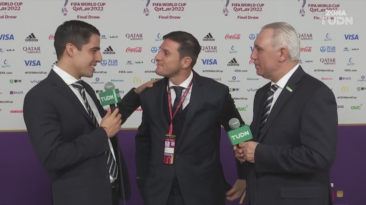 Zanetti reprueba festejo de prensa argentina porque les tocó México